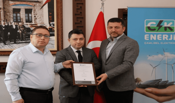 Erbaa OSB’ye Yeşil Enerji Sertifikası: I-REC Belgesi Alındı